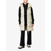 Irving Long hooded padded shell-down gilet