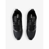 Diver Lite leather and mesh low-top trainers