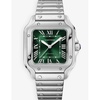 CRWSSA0074 Santos de Cartier large steel automatic watch