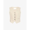 Sierra V-neck cotton waistcoat