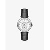 118510 Star Legacy stainless-steel and leather automatic watch