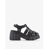 Megan woven platform sandals