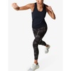 Athlete seamless stretch-jersey vest top