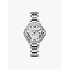 CRW4BB0023 Ballon Bleu de Cartier steel and 0.57ct diamond mechanical watch