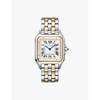 CRW2PN0012 Panthère de Cartier Large 18ct yellow-gold and steel quartz watch