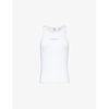 Gemini graphic cotton tank top