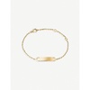 18ct yellow-gold chain bracelet