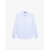 Regular-fit long-sleeve cotton shirt