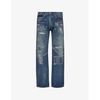 New Manual five-pockets straight-leg regular-fit denim jeans