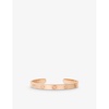 LOVE 18ct rose-gold cuff bracelet