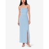 Gemma slim-fit strapless stretch recycled-polyester maxi dress