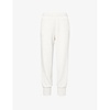 "The Slim Cuff 27.5"" relaxed-fit mid-rise stretch-woven jogging bottoms"