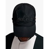 Rocknride rhinestone-embellished neoprene and mesh baseball cap