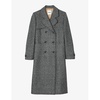 Stephane Prince of Wales-check wool-blend coat