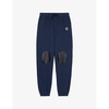 Blazon knee-patch cotton-jersey jogging bottoms