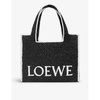 Loewe x Paula's Ibiza large raffia tote bag