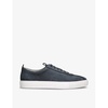 Sneaker 1 nubuck-leather low-top tennis shoes