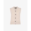 V-neck regular-fit wool vest