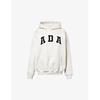 Logo-embroidered relaxed-fit cotton-jersey hoody