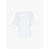 Mae brand-patch cotton-jersey T-shirt