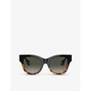 AR8195U square-frame acetate sunglasses