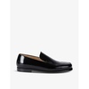 Alessio slip-on flat leather loafers