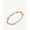 Cartier nut 18ct pink-gold and diamond bracelet