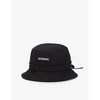 Le Bob Gadjo metallic-plaque cotton bucket hat