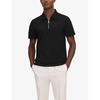 Floyd half zip-fastened knitted polo shirt