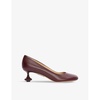 Toy 45 sculpted-heel leather pumps