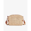 Bibi straw cross-body bag