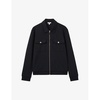 Medina double-knit stretch-jersey jacket