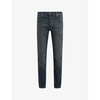 Sid skinny-leg stretch-organic-cotton-blend jeans