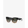 AR8195U square-frame acetate sunglasses