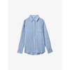 Belle relaxed-fit long-sleeve linen shirt