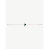 Amulette de Cartier 18ct rose-gold, 0.02ct diamond and malachite bracelet