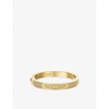 LOVE 18ct yellow-gold and 204 diamonds bracelet