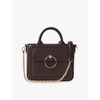 Anouck large chain-strap leather cross-body bag