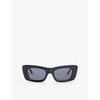 Dopamine rectangle-frame polycarbonate sunglasses