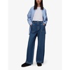 Raya wide-leg high-rise jeans