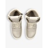 Geobasket leather high-top trainers