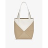 Puzzle Fold Mini Tote Bicolour Bag