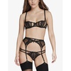 Rozlyn high-rise lace suspenders