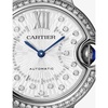 CRW4BB0034 Ballon Bleu de Cartier steel and 0.56ct brilliant-cut diamond quartz watch