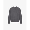 Elbow-patch regular-fit wool jumper