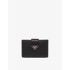 Saffiano leather card holder