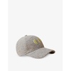 Logo-embroidered wool-blend baseball cap