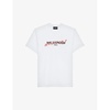 Graphic-print cotton-jersey T-shirt