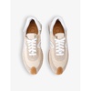 Flow Runner monogram woven low-top trainers