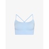 Spirit Restored stretch-woven yoga bra